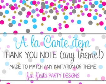 Thank You note