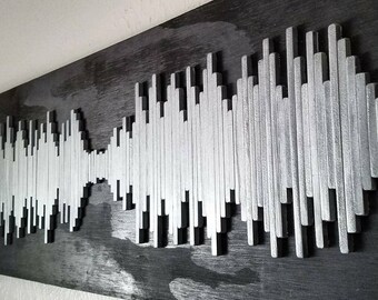 Chris Cornell Soundwave Wall Art - Soundwave Art - Soundgarden - Sunshower - Unique Gift Idea - Hospitality Art - Hotel Art