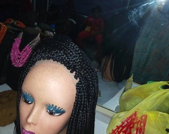 Braided wig.Fully handmade .Ready to ship.