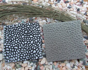 Dragon Scale Polymer Clay Texture Stamp