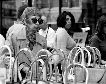 Purse decisions, Manhattan, NYC.