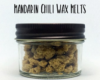 Mandarin and Chili Wax Crumbles - Wax - Wax Crumbles - Soy Wax - Wax Melts - Wax Tarts - Candles - Wickless Candle - Home Fragrance - Wax