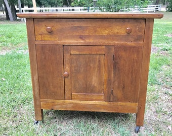 Antique Wash Stand, Wood,