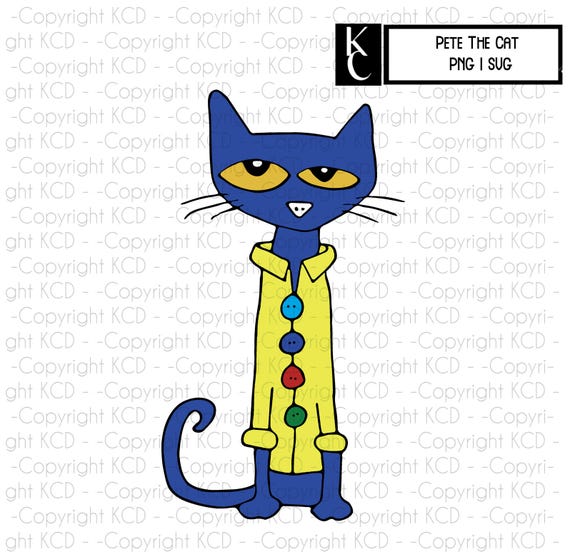 Pete The Cat Svg Free