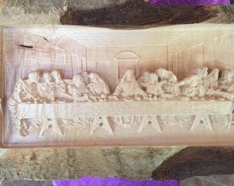 The Last Supper Carving