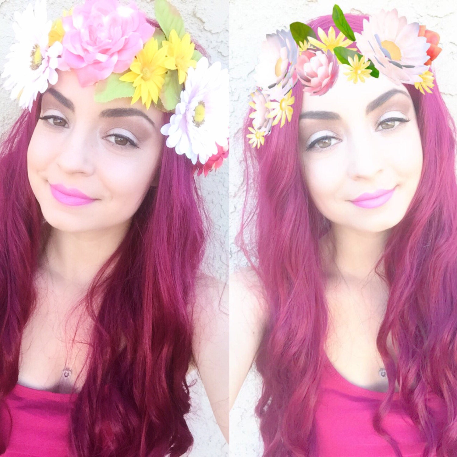 Snapchat Filter Flower Crown Flower Headband Flower Hair