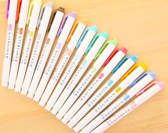 Mildliner Marker Pen Sets from Zebra, Bullet Journal Marker Pens, Mildliner Pens, Journaling Pen Sets