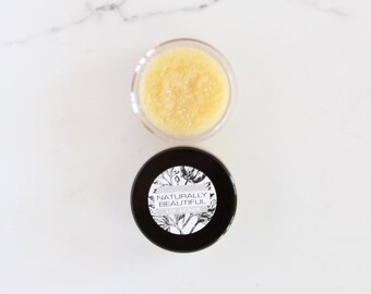 Organic Lip Scrub - Natural Lip Scrub - Lip Polish - Sugar Scrub - Bridesmaid - Gift - Organic Skincare - Natural Skincare
