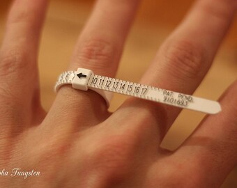 Reusable Adjustable Comfort Fit Ring Sizer - Free Shipping for US Customers, Plastic Ring Sizing Tool