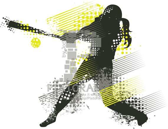 Free Free 341 Vector Softball Svg Free SVG PNG EPS DXF File