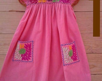 Beautiful hand embroidered dress size 3T