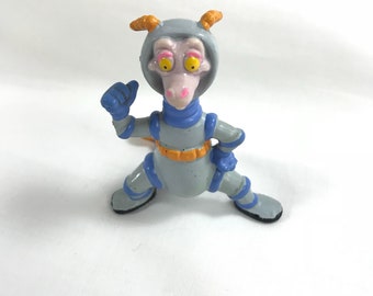 Astronaut Figment from Journey into Imagination Purple Dragon PVC Figure from 1982 Epcot Center at Walt Disney World Imagination Pavilion