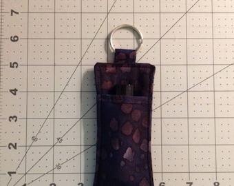 Essential oil pouch keychain