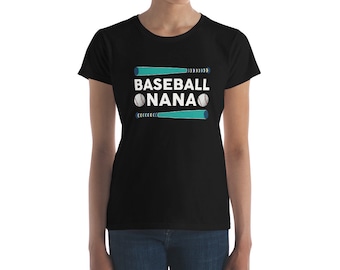 Baseball Grandma Shirts Women Baseball Proud Fan Sports