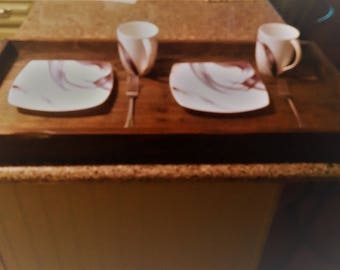 Recycled Wood Serving Tray