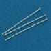 Sterling silver .925 head pin 1, 1 1/2, 2, 3 inch 24 gauge (.020") Made in USA