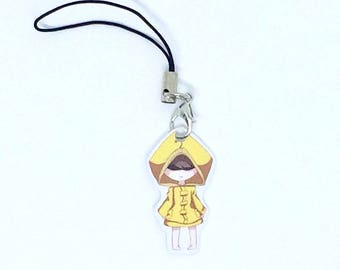 Little Nightmares game Six keychain