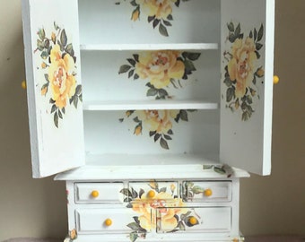 Cottage Rose Cupboard.