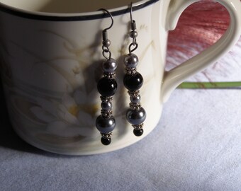 Beaded Earrings (2 pairs)