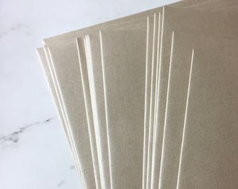 5 x 7 rose gold envelopes - A7 envelopes in metallic taupe gold for 5 x 7 photos and cards with a rose gold look - Premium envelope