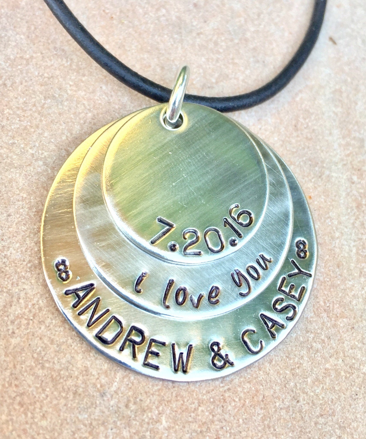 Men's Necklace Boyfriend Necklace Husband Necklace