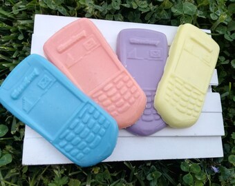 blackberry phone soap, cell phone soap, blackberry phone soap, glycerin soap, kids soap, handmade soap