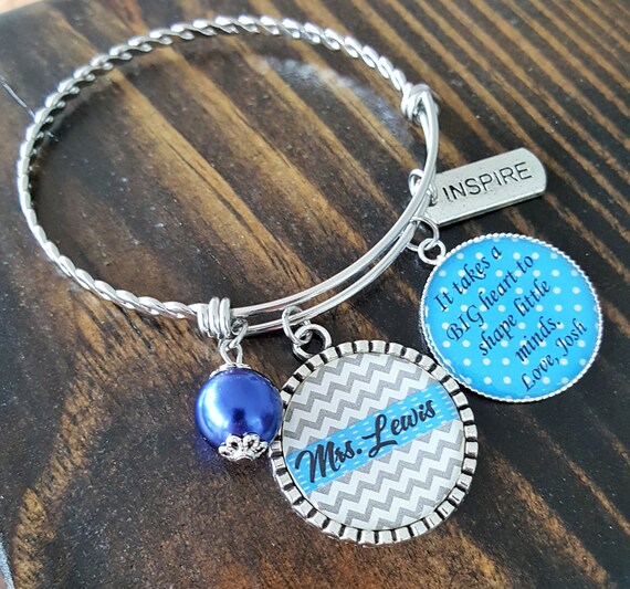 Teacher Appreciation Gift Teacher Gifts Teacher Bracelet Daycare Provider Gift Daycare Gift Babysitter Gift Gift for Babysitter Nanny Gift