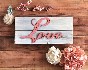 Valentine's Décor - Love Wall Hanging