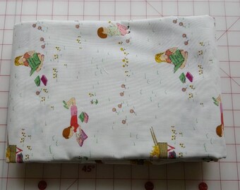 1/2 Yard Posy Meadow in Daisy by Aneela Hoey for Moda, OOP and VHTF