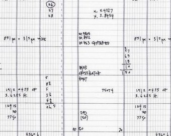 Architextures - Schematic (Ledger) in Grey - Carolyn Friedlander - Robert Kaufman (AFR-13502-12)