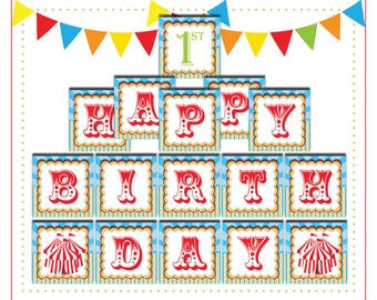 Circus/Carnival Signs-Circus Theme Signs-Circus Games-INSTANT