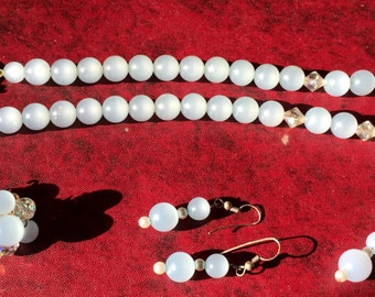 Blue Moonglow Necklace