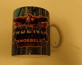 Phoenix roller coaster mug