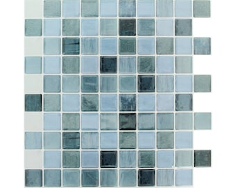 Mosaïque Autocollant 25 x 25 cm - Stickers Mosaïque - Carrelage adhésif - Carreaux Autocollant - Frise Autocollant