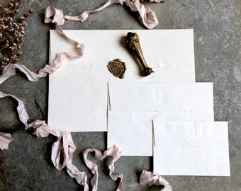 Handmade envelopes, Handmade Paper Envelopes, deckle edge paper, deckle edge, Deckle Edge Envelopes, Calligraphy Paper