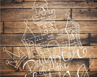 Daughter of the King SVG & JPG