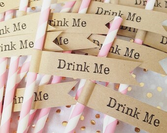 Party food flag labels