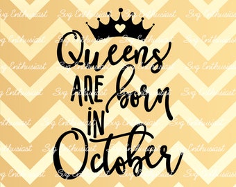 Free Free October Queen Svg 171 SVG PNG EPS DXF File