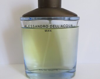 Alessandro Dell'acqua Eau De Toilette for Men 100ml discontinued Used rare