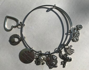 Harley Davidson Bangle, Biker Bangle for a Biker Chic