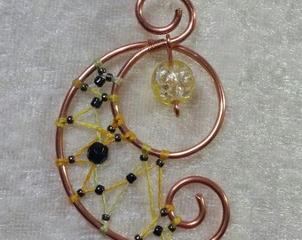 Pendant "Copper" - ray of sunshine Collection