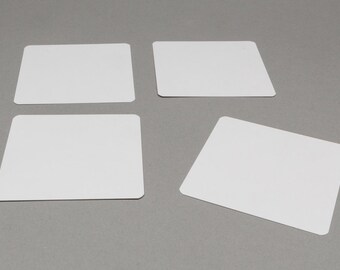Blank playing cards squared