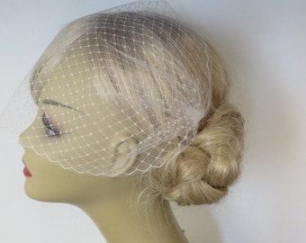 Wedding bridal Veils Double layer Birdcage Veil Bandeau Style wedding veil bridal veil wedding veils Birdcage veil
