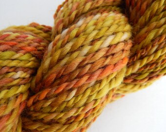 Fields of Gold-Handspun Wool Yarn