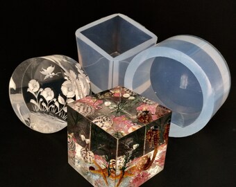 Clear Silicone Large Molds, Home Decor, Paperweights, Create Your Own Resin Home Decor (MD015)