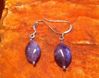 Amethyst Dangle Earrings