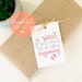 Printable Baby Shower Tags, A Sweet Ending Tags, Digital, Baby Shower Favor Tags