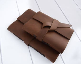 Leather Journal - personalized travel journal - brown diary- Leather Bound Journal - handbound writing notebook - monogram sketchbook