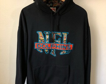 Vintage Miami Dolphins Nutmeg hoodie sweater medium