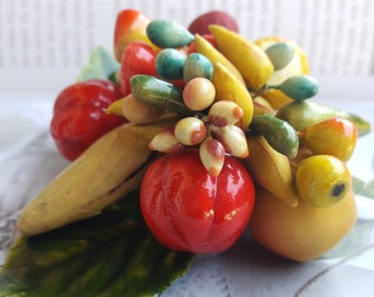 1950's Carmen Miranda fruit